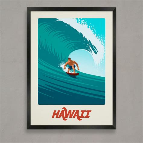 Ocean Life Surf Club Retro Surf Poster Poster For Sale By