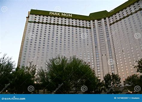 The Park MGM Casino and Hotel Resort Editorial Photography - Image of ...