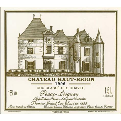 Chateau Haut-Brion 1996 | Wine.com