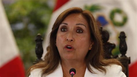 El 628 De Peruanos Considera Que Dina Boluarte Debería Renunciar A La