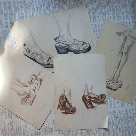 Nude Pencil Drawings Etsy