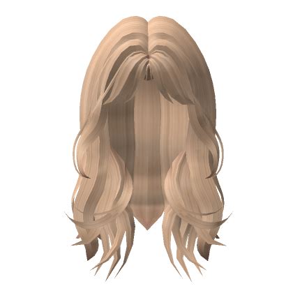 ButterFlyCut With Bangs Blonde Roblox
