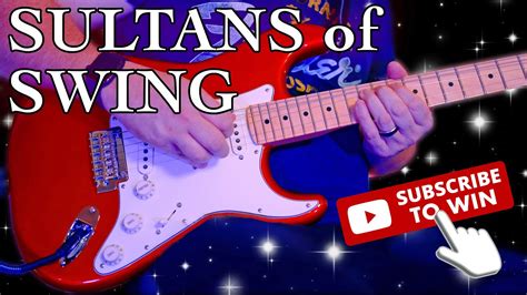 Sultans Of Swing Mark Knopfler Dire Straits Live Guitar Cover 1st Solo Youtube