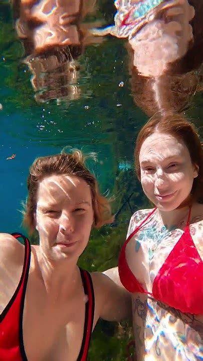 Coralia Dives And Jenna Citrus Hold Their Breath And Take Underwater