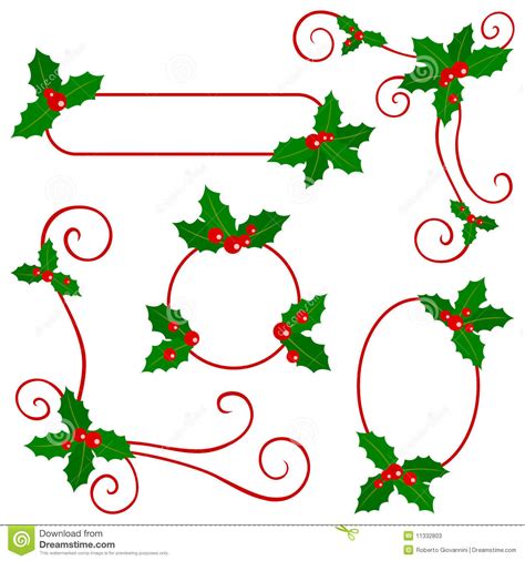 holly berry border clipart 10 free Cliparts | Download images on ...