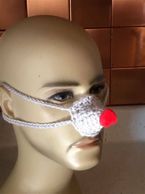 Crocheted Nose Warmer Nosies Etsy