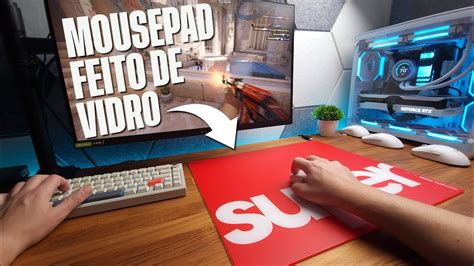 Mousepad Feito De Vidro De Alta Qualidade Superglide Review Pt Br