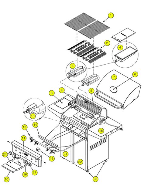 Aog Pre 2015 Portable Grill Parts Guide American Outdoor Grill Shop