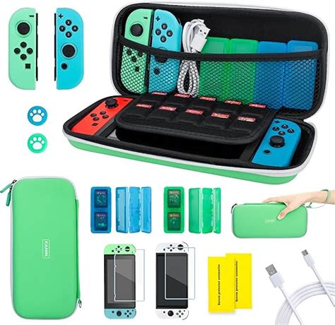 FANPL Paquete De Accesorios Para Switch Kit 14 En 1 Para Nintendo