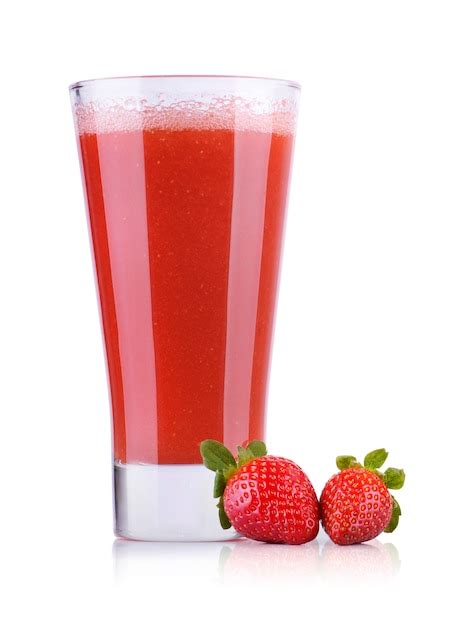 Premium Photo Fresh Strawberry Juice