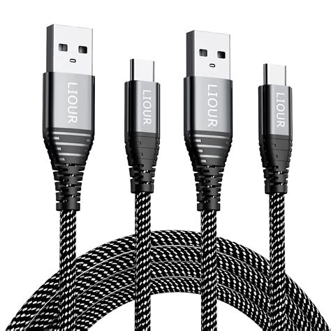 Usb C Cable Fast Charging 1 5m 2 Packs C Type Fast Charging Cable