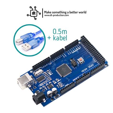 Jual Arduino Mega 2560 R3 Ch340 Dengan Kabel Usb High Quality Shopee