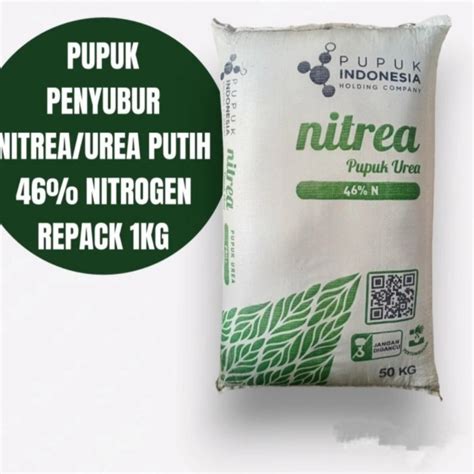 Jual Urea Nitrea 1kg Pupuk Tanaman Vegetatif N 46 Repack 1 Kg Kota