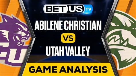 Abilene Christian Vs Utah Valley 1 18 23 Game Preview College Basketball Picks And