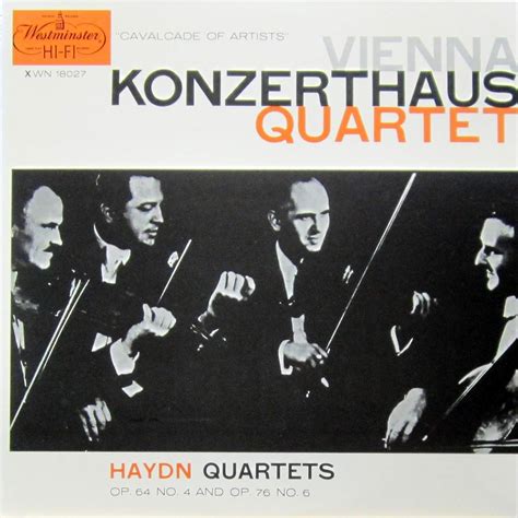 HAYDN Franz Joseph String Quartet Op 64 4 String Quartet Op 76 6