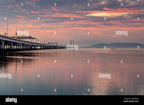 Sunrise Shoot Under The Penang Bridge Penang Bridges Are Crossings