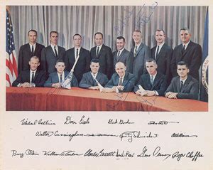 Astronauts Group Three Signed Photograph RR Auction