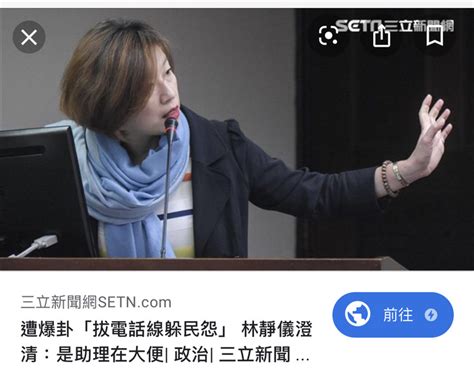 「支持統一就是叛國」 林靜儀 用詞不精確 辭蔡陣營發言人 Mobile01