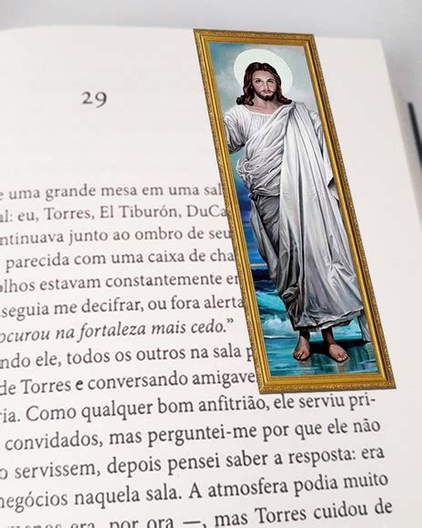 Marcador De P Gina Magn Tico Religioso Jesus Marcador Biblia No Elo