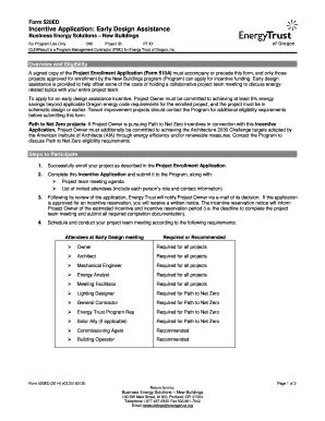 Fillable Online Energytrust Form Ed Fax Email Print Pdffiller