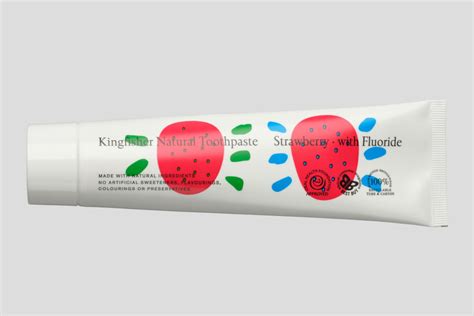 Kingfisher Fluoride Strawberry Toothpaste - The Natural Grocery Store