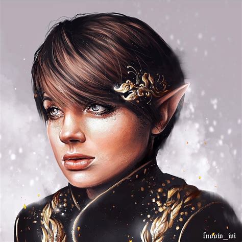 Golden Elf By Snow W R Imaginaryelves