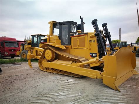 Used Cat D7h Bulldozer Caterpillar D7 D7h D7r Crawler Bulldozer Dozers