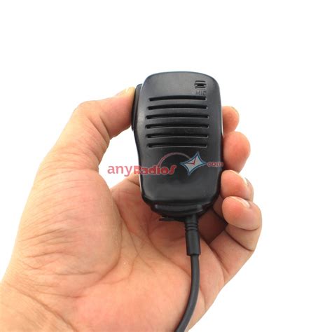 Two Way Radio Pin Mini Ptt Speaker Microphone Sm For Yaesu Vertex