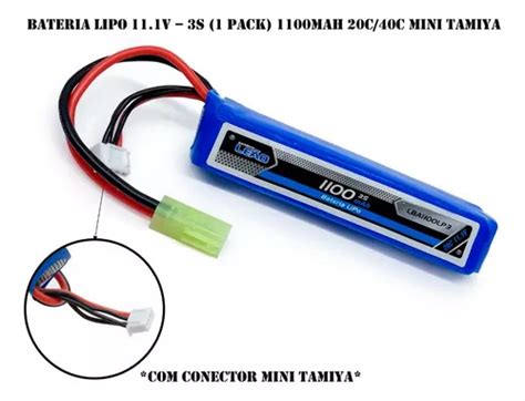 Batería Airsoft Lipo 11 1 V 3s 1 paquete de 1100 mAh 20 unidades