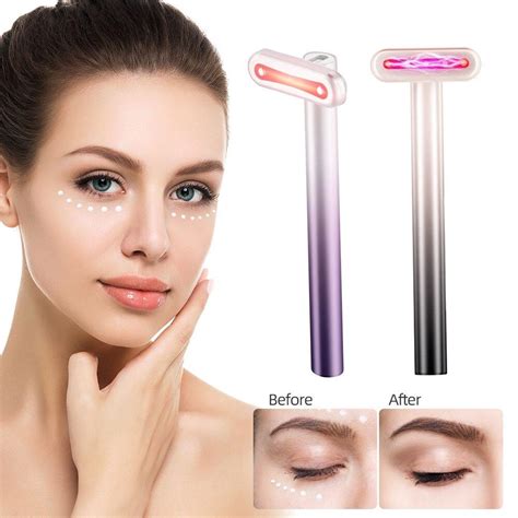 Buy Electric Fairy Stick Rechargeable EMS Red Light Therapy Skin Care