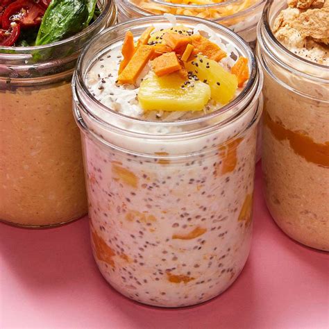 Tropical Overnight Oats Recipe Eatingwell