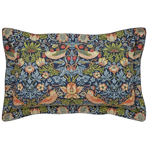 Strawberry Thief Indigo Bedding By Morris And Co Fab Furnishings