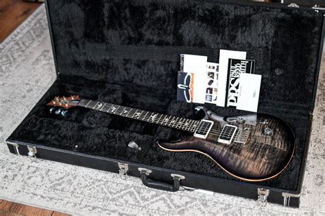 Prs Usa Custom In Charcoal Burst Guitar Gear Giveaway