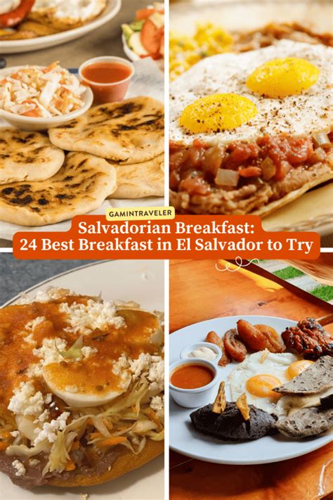 Salvadoran Breakfast - 24 Best Breakfast in El Salvador