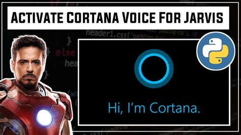 How To Add Cortana Voice Using Jarvis In Python