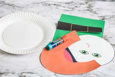 Easy Leprechaun Paper Plate Craft For Kids The Gingerbread Uk