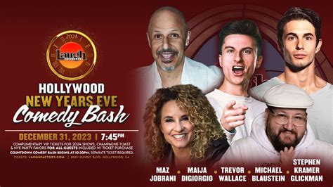 New Years Eve Comedy Bash Tickets At Laugh Factory Hollywood In Los