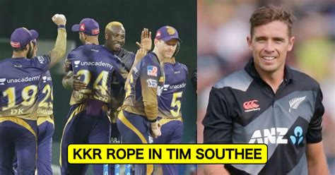 IPL 2021 Kolkata Knight Riders Rope In Tim Southee As Pat Cummins