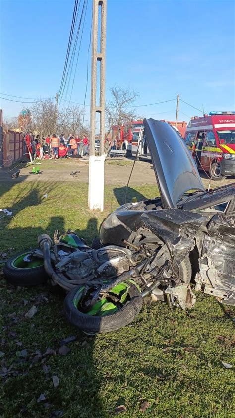 Foto Accident Rutier Grav Update Un Motociclist A Murit