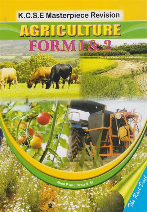 KCSE Masterpiece Revision Agriculture Form 3 4 Savanis Book Centre