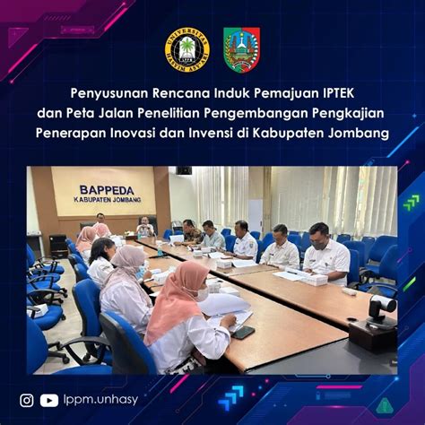 Penyusunan Roadmap Inovasi Bersama Bappeda Kab Jombang Lppm Unhasy