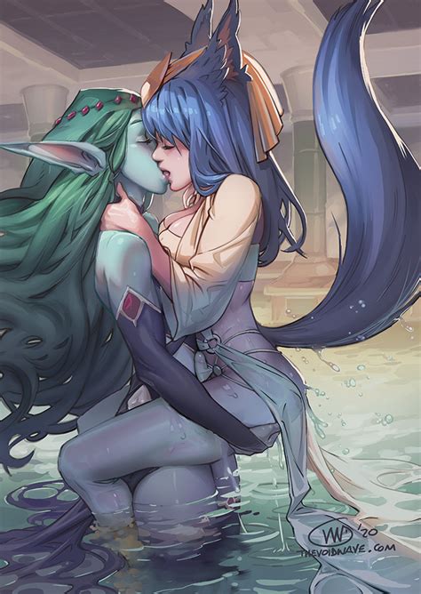 Casmeridian And Nephaleen Clothed Version By VoidWave Hentai Foundry