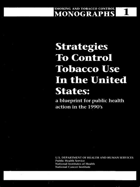 Strategies To Control The USe of Tobacco in US | PDF | Tobacco Smoking | Addiction