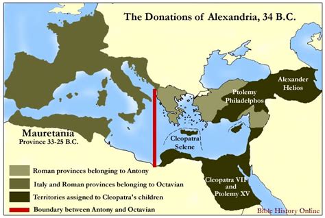 Battle Of Actium Map