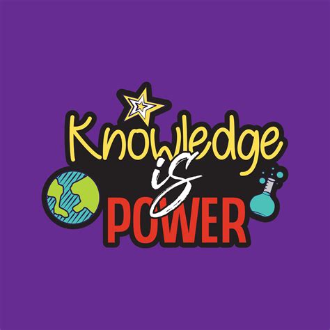 Knowledge is power Typography T-shirt Design. Motivational t-shirt
