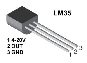 Проект 12: Датчик Температуры LM35
