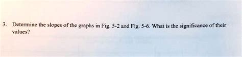 Solved Determine The Slopes Of The Graphs In Fig 5 2 And Fig 5 6