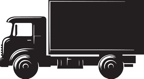 Truck Vector silhouette black color 9 35591894 Vector Art at Vecteezy