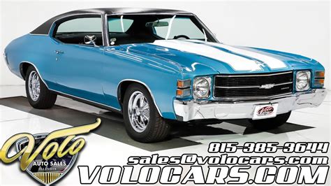 Chevrolet Chevelle For Sale At Volo Auto Museum V Youtube