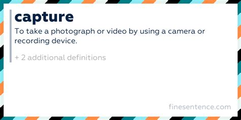 capture definition meaning  examples  english
